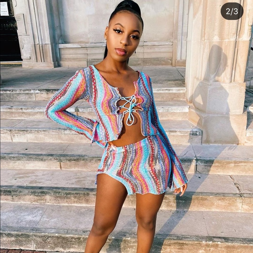 Fashjonn two piece carnival 2020 set